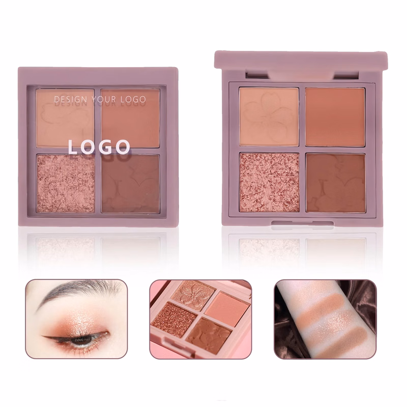 4-Color Eye Shadow Tray