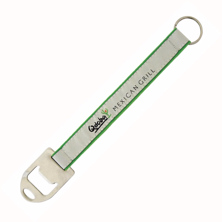 Woven Key Strap w/ Bottle Opener & Key Ring - "Elite" Weave