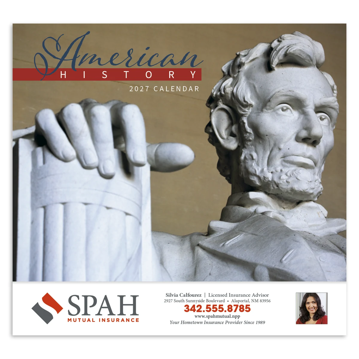 HotLine® Products American History Appointment Calendar - Stapled 1