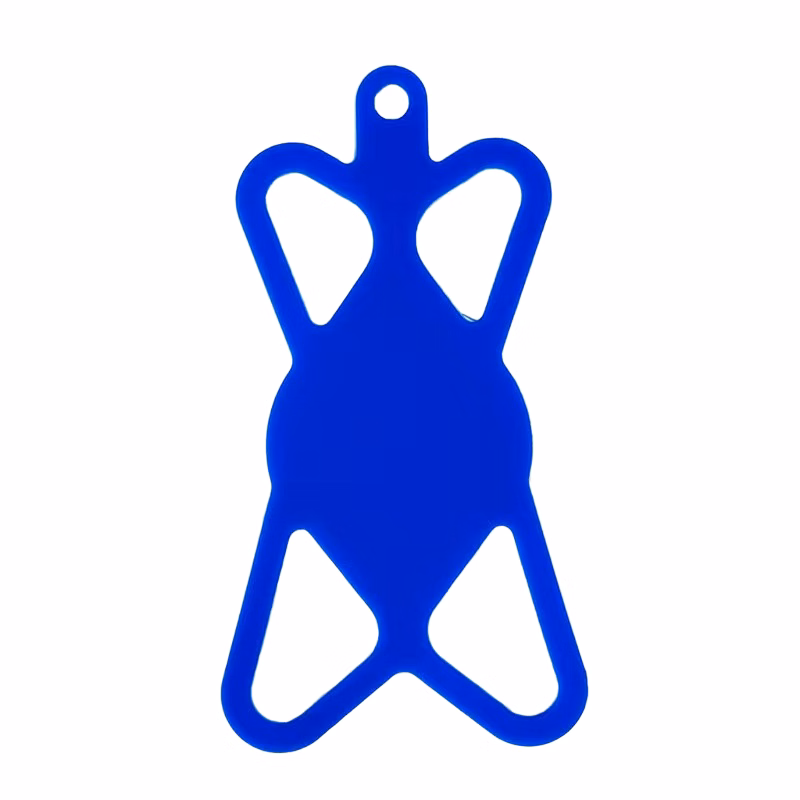 Silicone Phone Card Holder with Wrist Lanyard