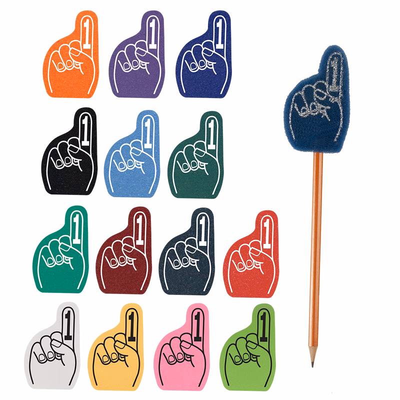 3" #1 Foam Finger Pencil Topper