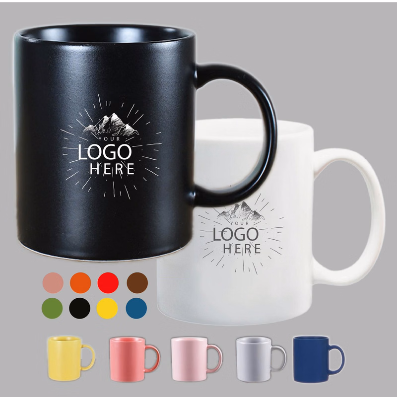 11 oz. Ceramic Mug for Outdoor Use