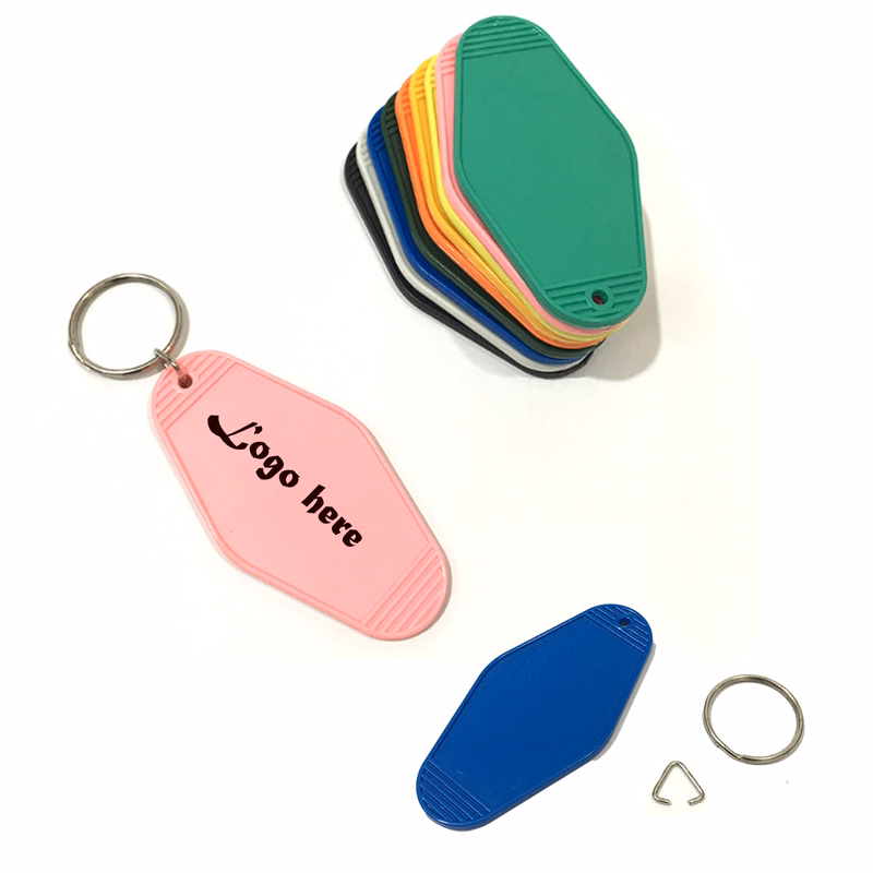 Custom Rhombus Hotel Keychain