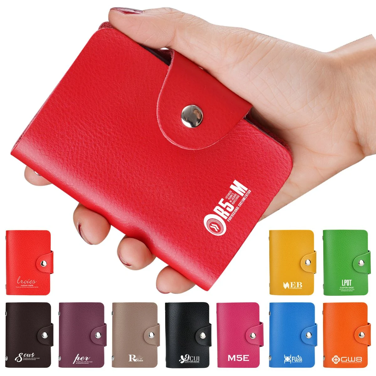 PU Leather Credit Card Holder 1