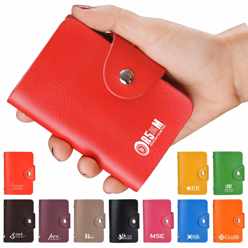 PU Leather Credit Card Holder