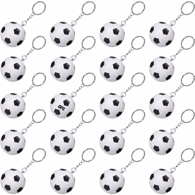 Ball Pu Foam Keychain Pendant