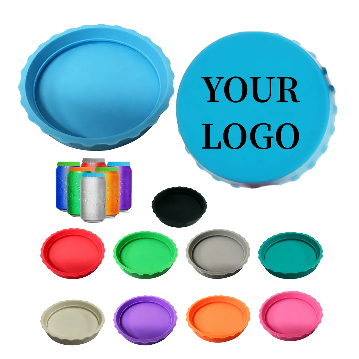 Reusable Silicone Can Lid Leakproof 1