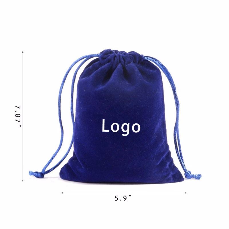 High-quality drawstring flannel bags