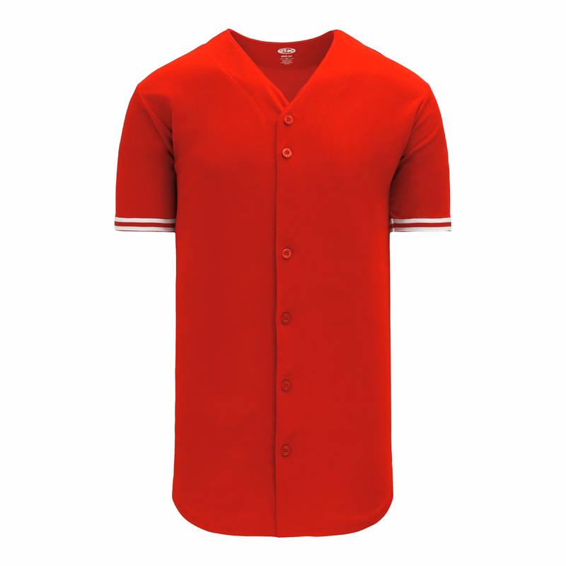 Full Button Baseball Jerseys BA5500-TOR-G01