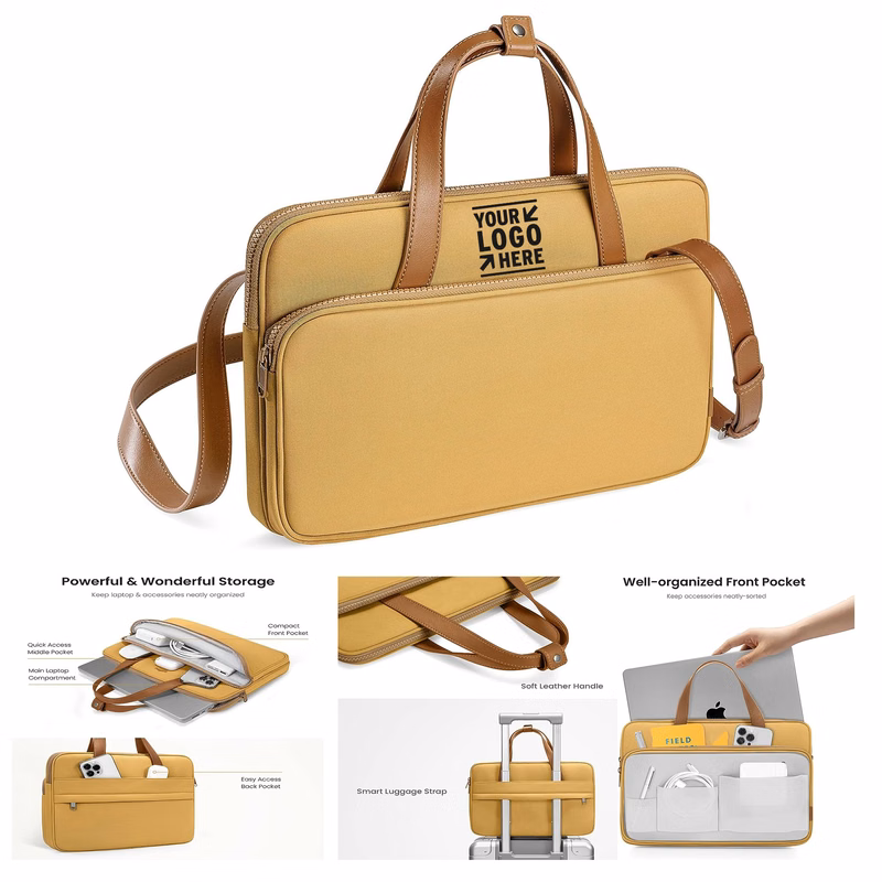 13-inch MacBook Air/Pro Water Resistant Protective Laptop Shoulder Bag with Keyboard Case
