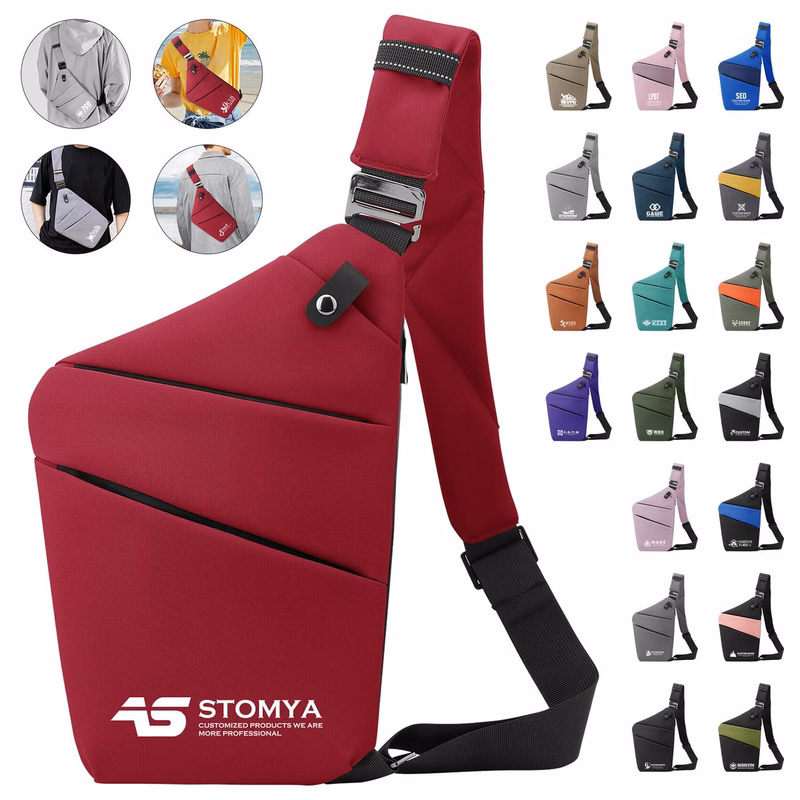 Nylon Crossbody Sling Chest Bag