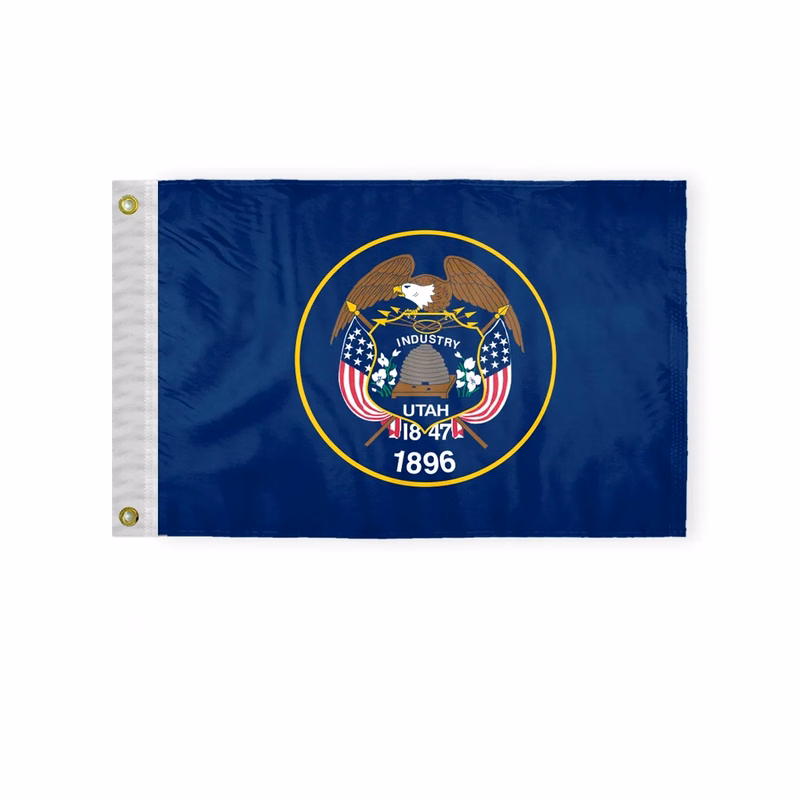 12"x18" to 8'x12' Utah Nylon Flags