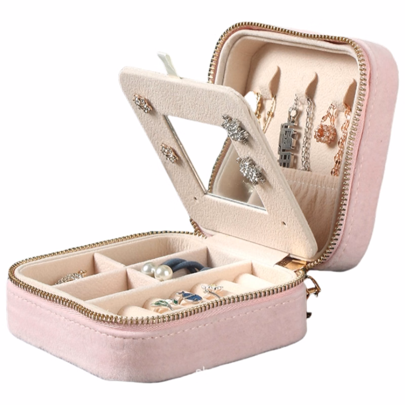 Luxury Velvet Jewelry Storage Box