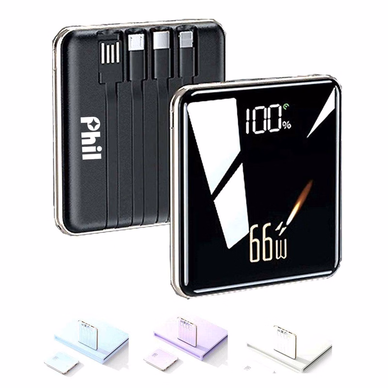 20W 20KmAh Fast Charge Power Bank w/Cable