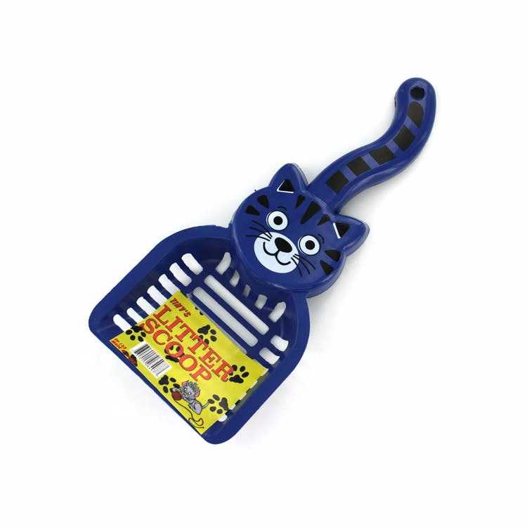 Cat-Shaped Litter Scoops - Plastic 11" x 5"