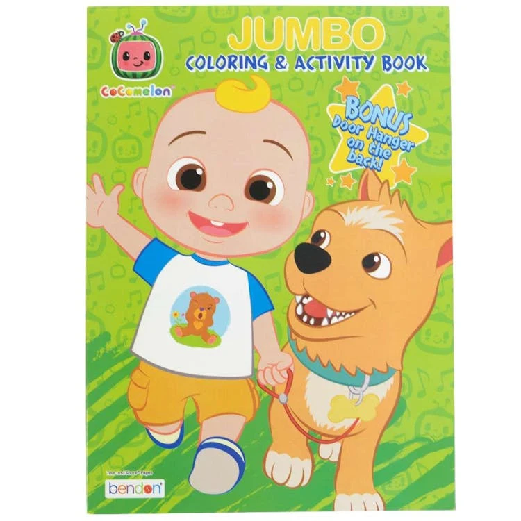 Cocomelon Jumbo Coloring and Activity Books - 80 Pages 1