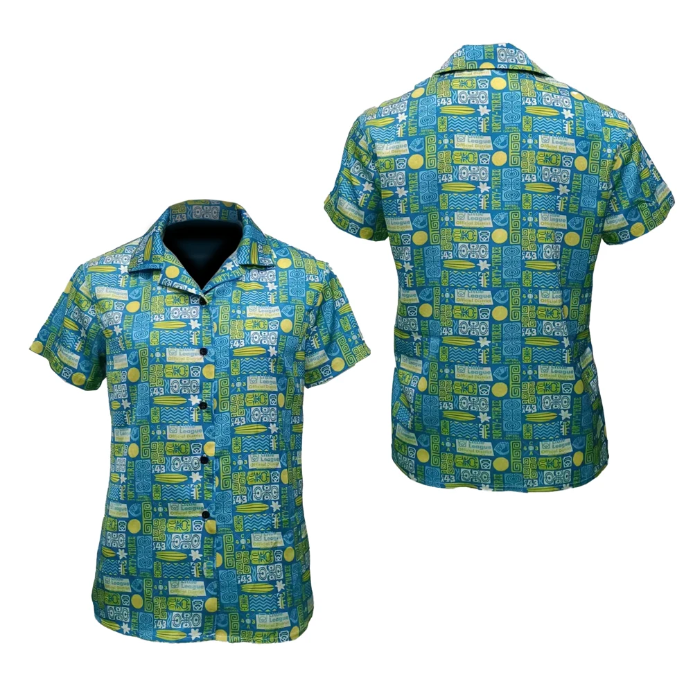 Women's Feels Like Cotton Button Up Short Sleeve Shirt 1