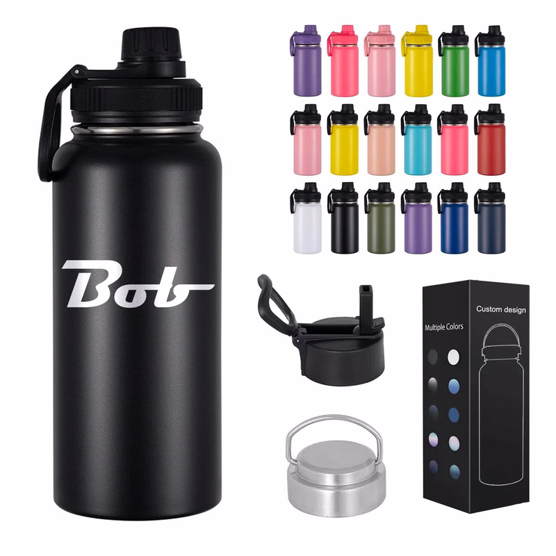 Cross-border stainless steel handheld car thermos cup.