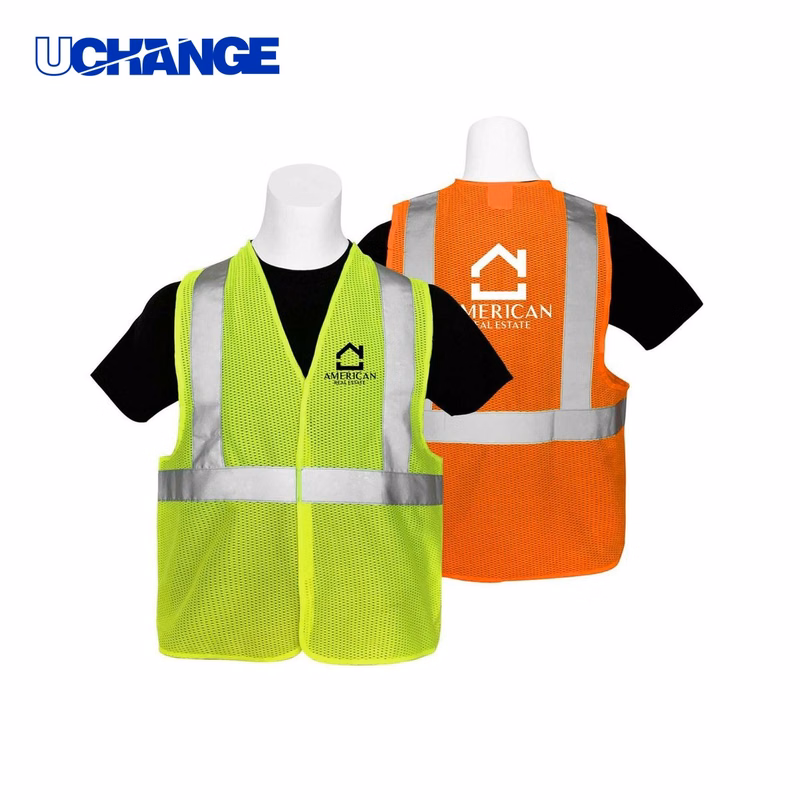 High-Visibility Work Safety Vest
