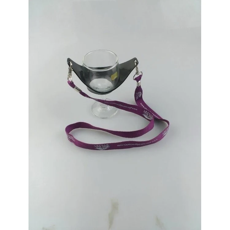 Polyester Lanyard With Wine Holder 1