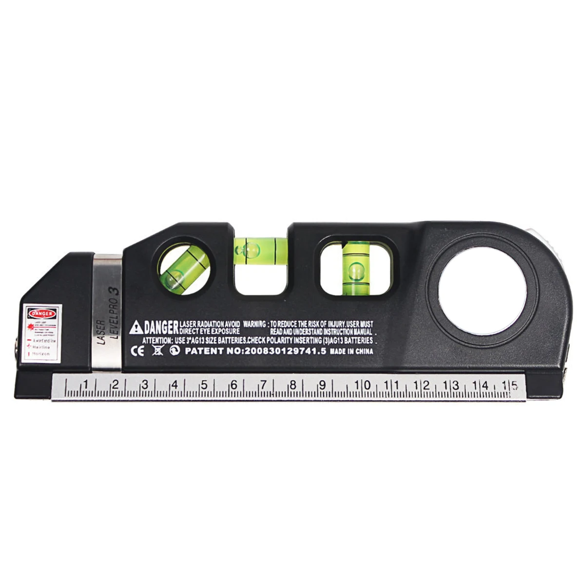 Multi-Function ABS Laser Level w/Tape Measure 1