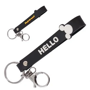 Charming PVC Mouse Keychain With Key Ring Attachment 1