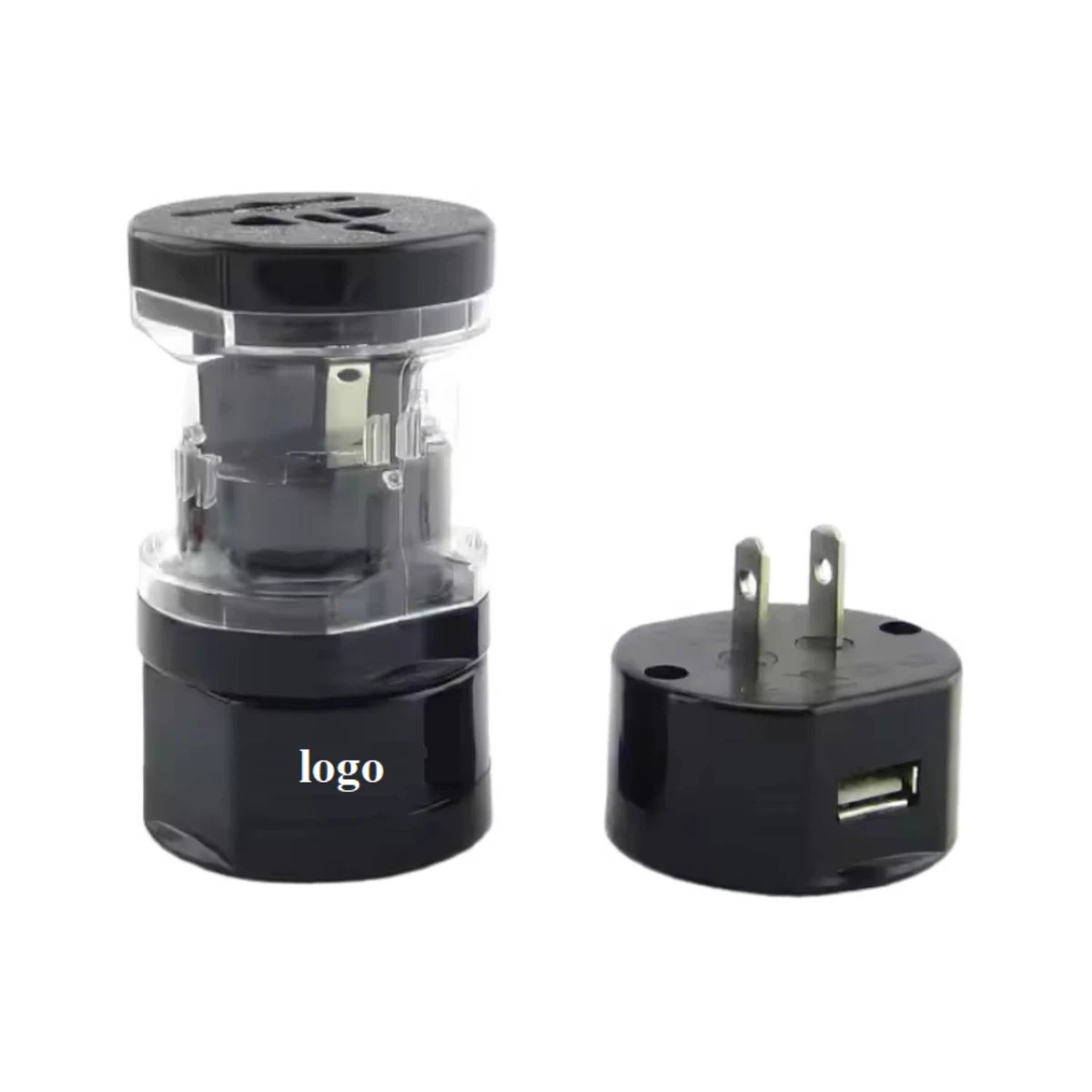 4-in-1 Universal Travel Adapter with USB Port 1
