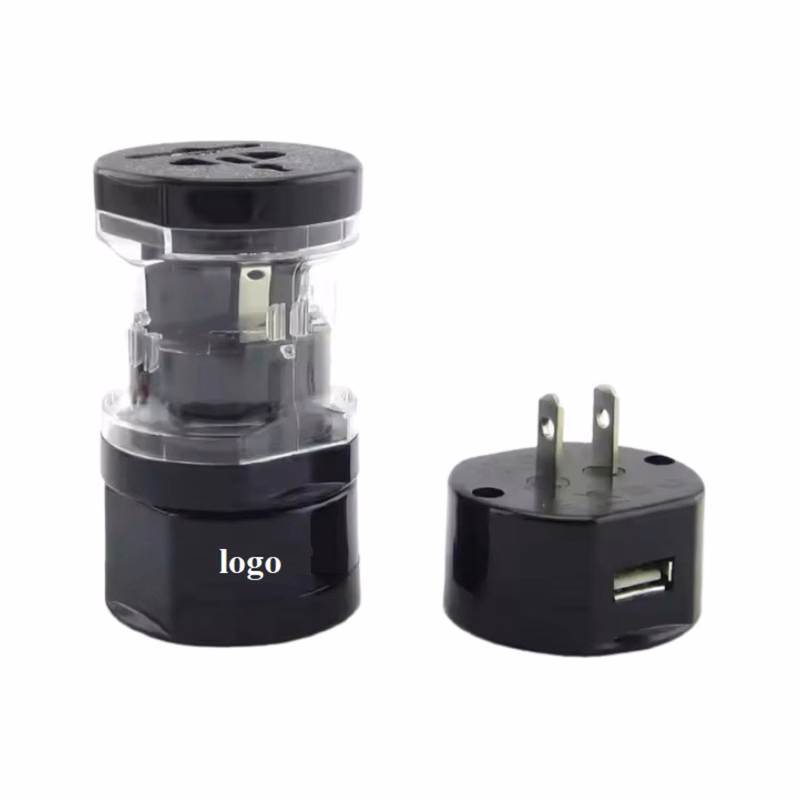 4-in-1 Universal Travel Adapter with USB Port