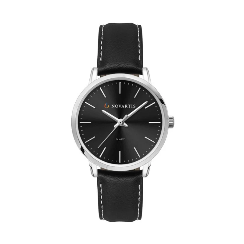 30.5MM, SILVER METAL CASE, 3-HAND MVT 1