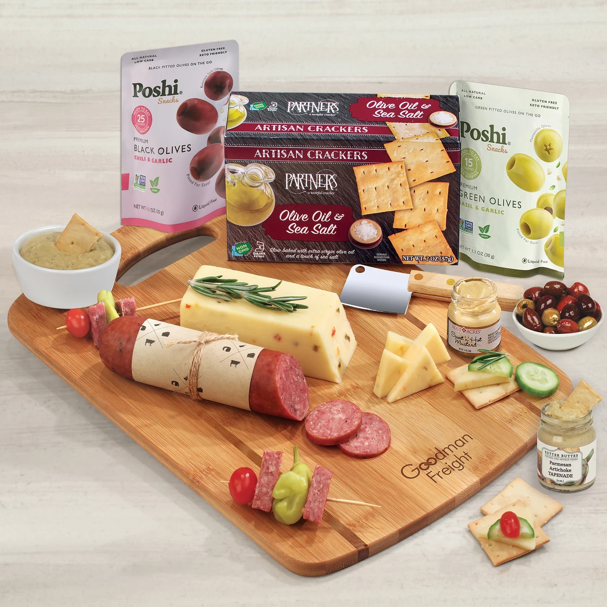 Shelf Stable Charcuterie Party Essentials 1
