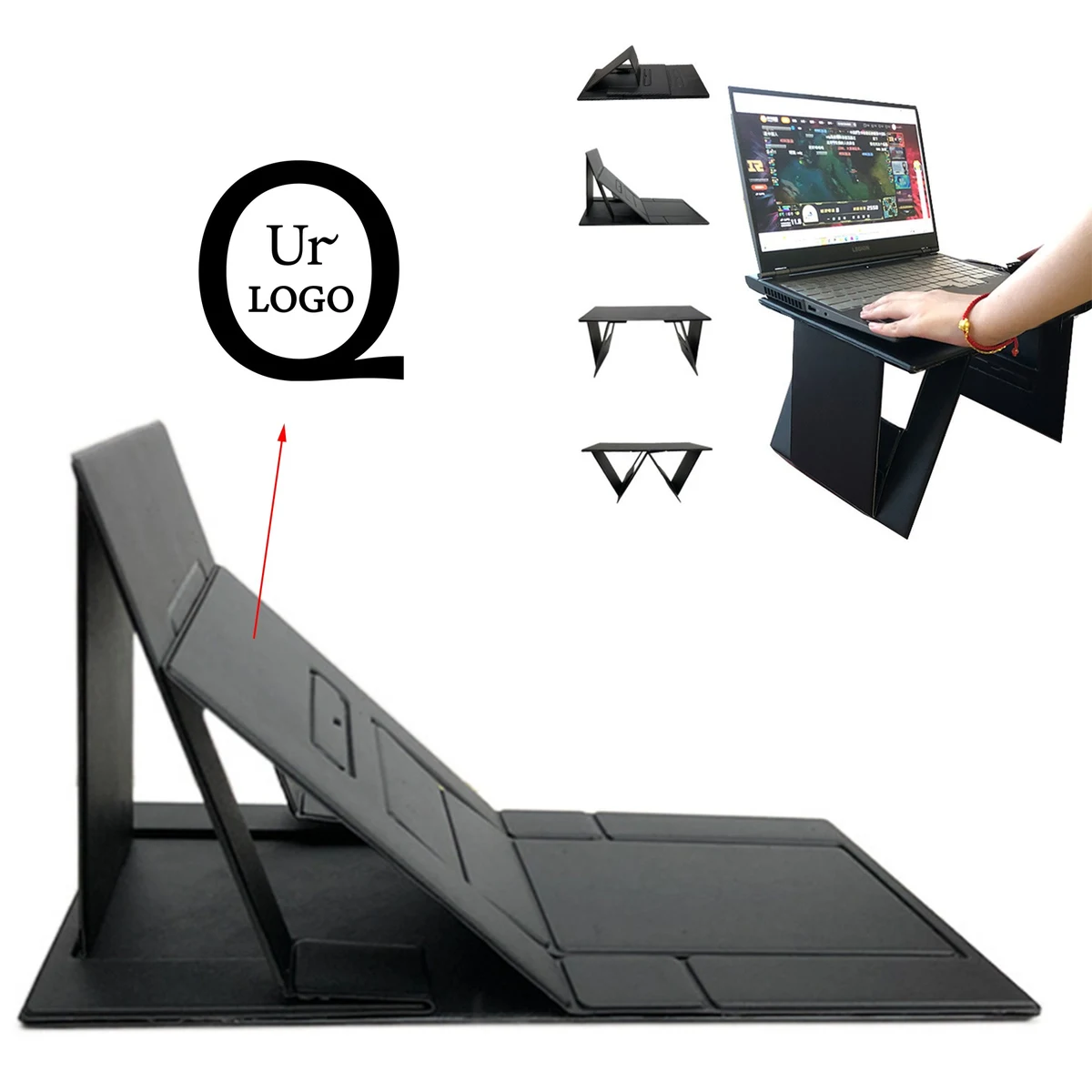 Foldable Computer Support Stand Table 1