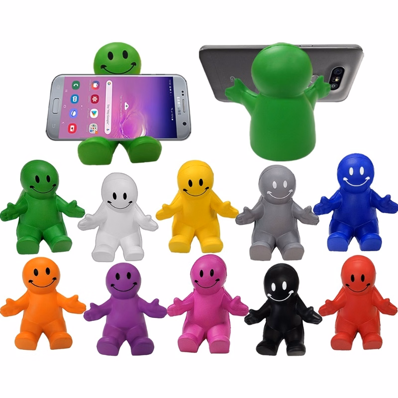 Happy Dude Phone Stand & Stress Relief Squeeze Toy