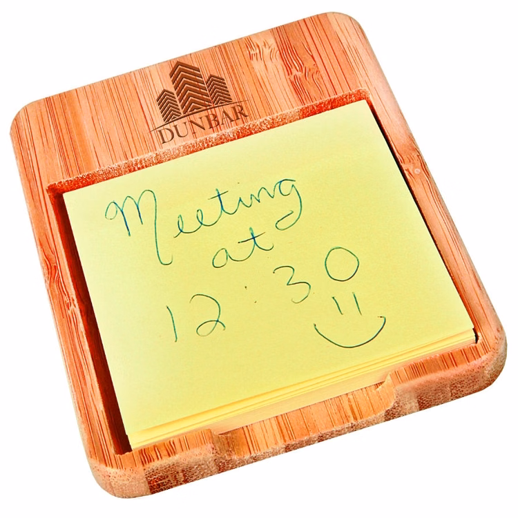Genuine Bamboo Note Holder