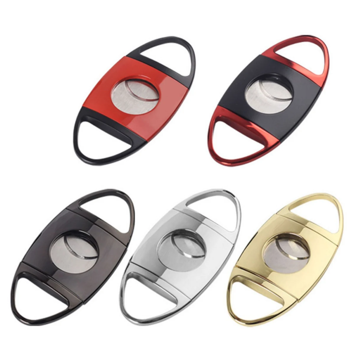 Cigar Cutter Stainless Steel Double Blade 1