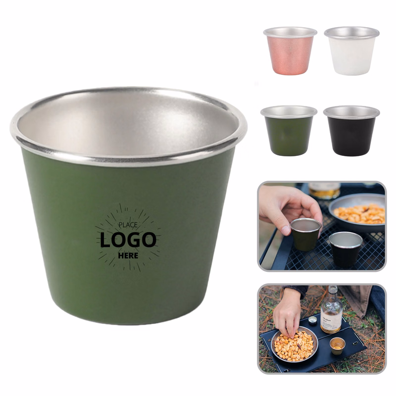 Portable Stainless Steel Mini Shot Glass
