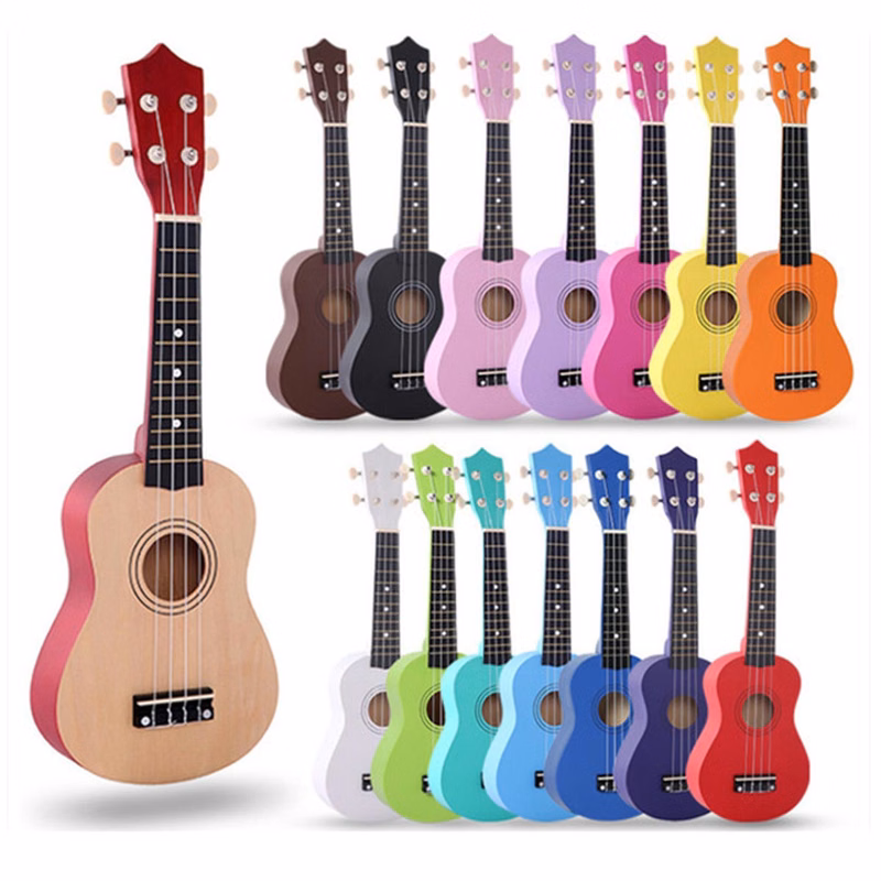 21" Colored Basswood Ukulele