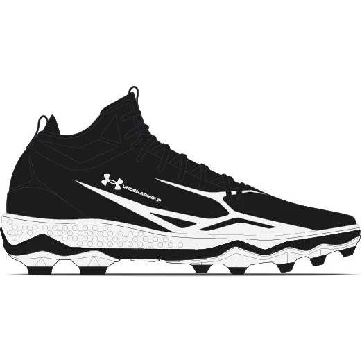 UA Spotlight Mid TB Men's Football Cleats 1