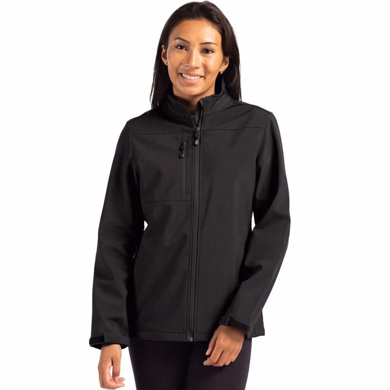 Clique Tempest Recycled Waterproof Stretch Softshell Womens Full Zip Jacket
