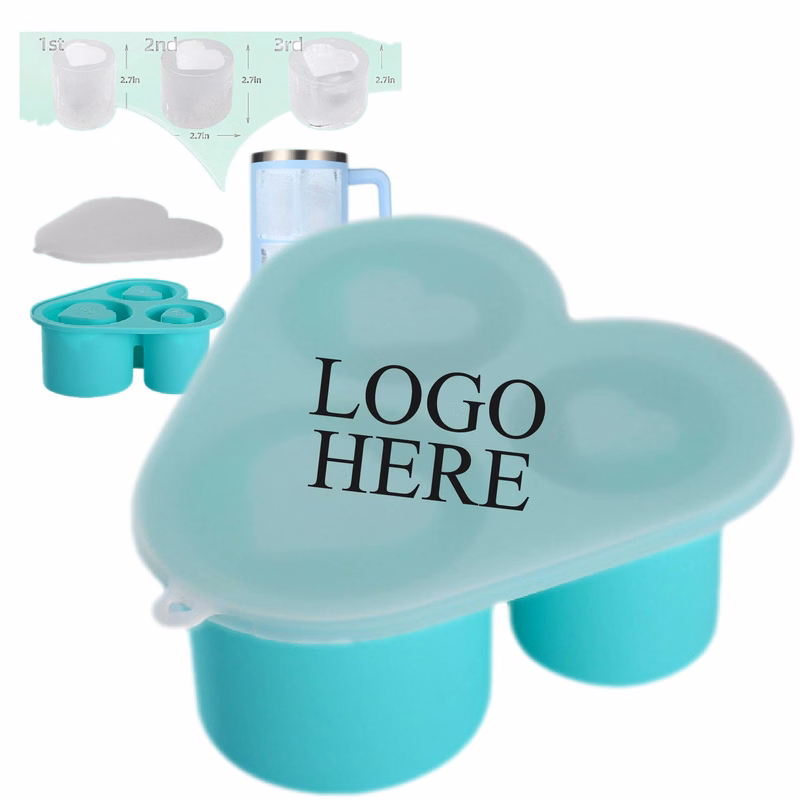Square Silicone Ice Mold for Tumbler