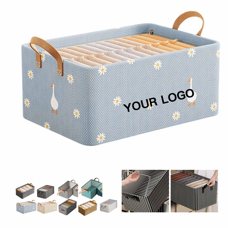 Cloth Storage Box with Handles