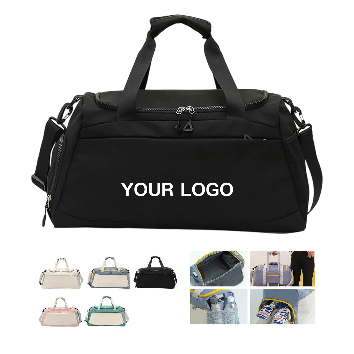 Large Oxford Sports Tote for Gym or Travel Accessories 1