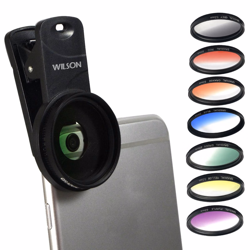 Gradient Filter for Mobile Phone