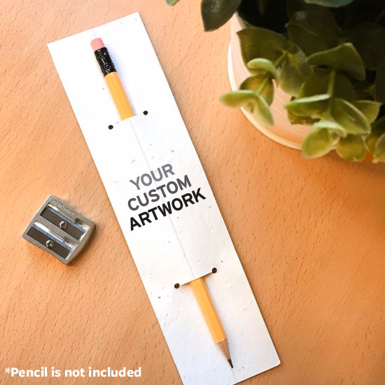 Single-Sided Plantable Pencil Sleeves