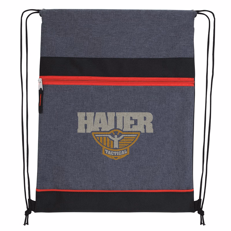 Good Value™ RPET Two-Tone Drawstring Backpack