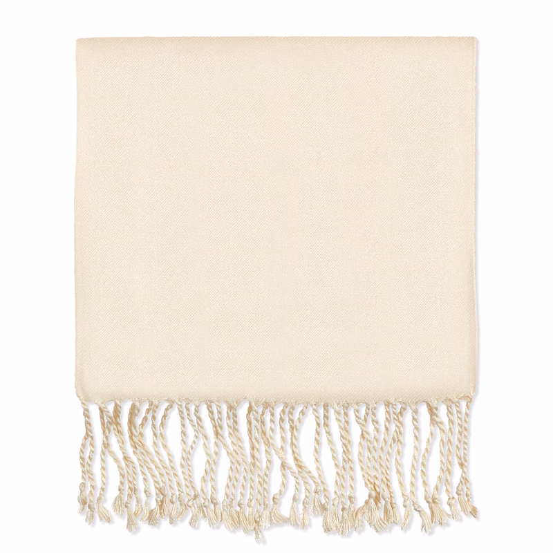 Ivory Bamboo Scarf