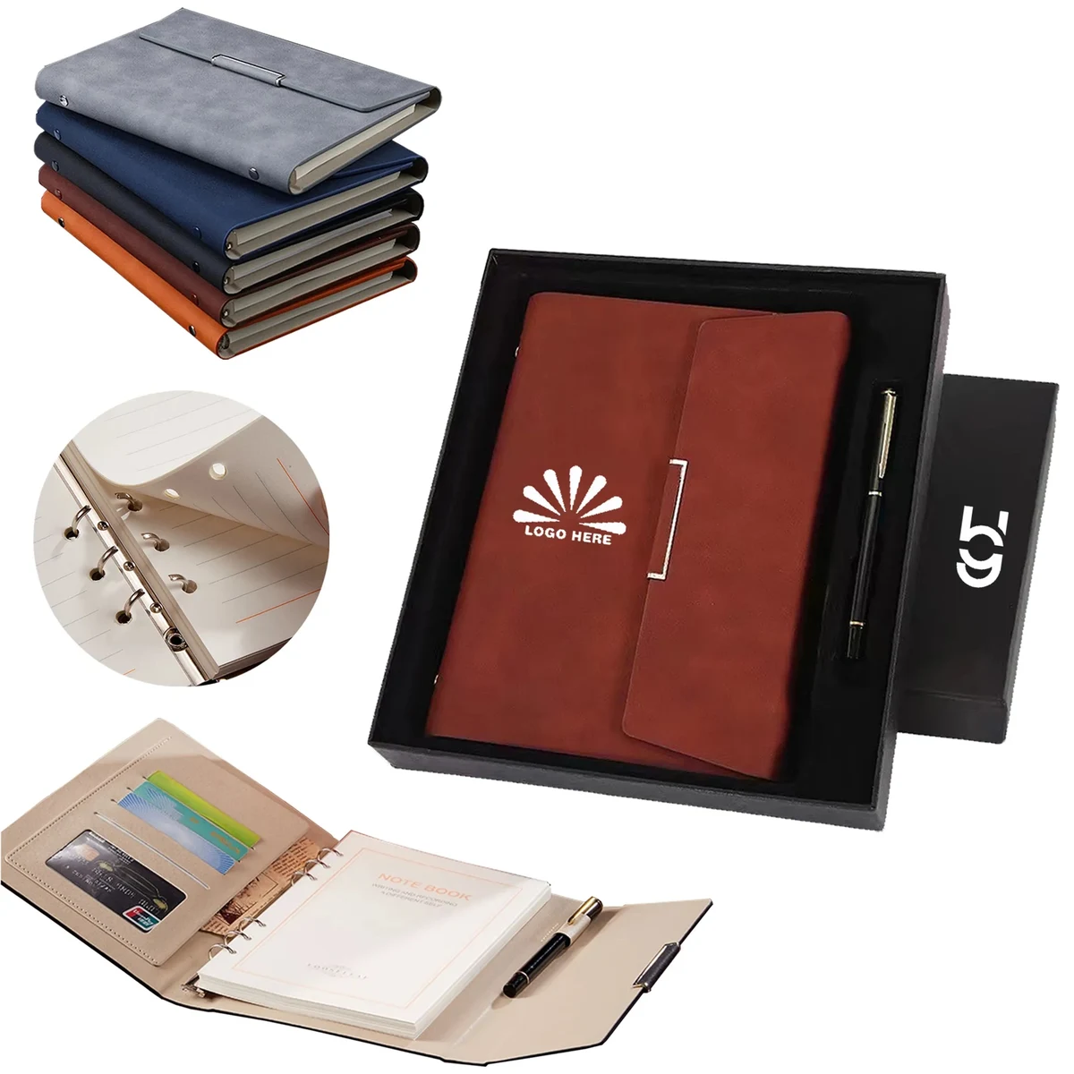 A5 Multi-functional Loose-leaf Notebook Gift Box 1