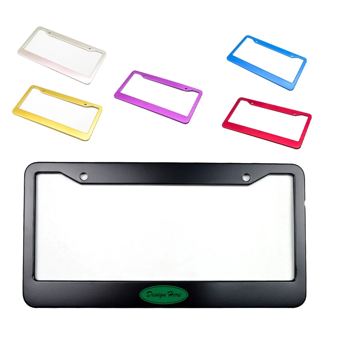 Custom Logo License Frame 1