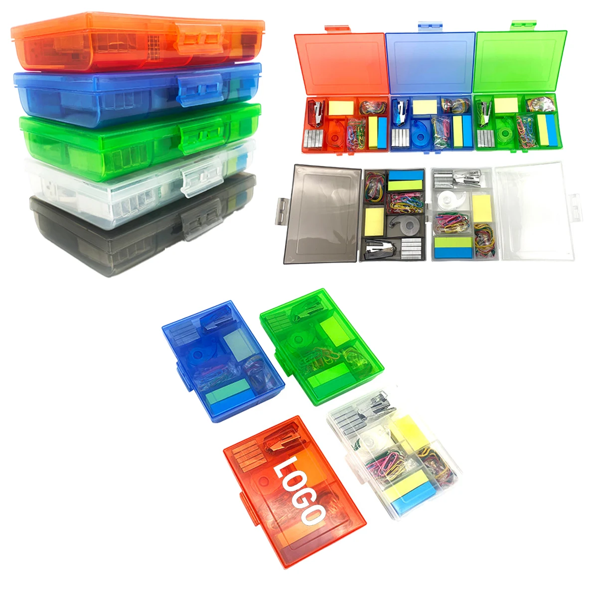 Mini Office Stationery Set With Storage Case 1