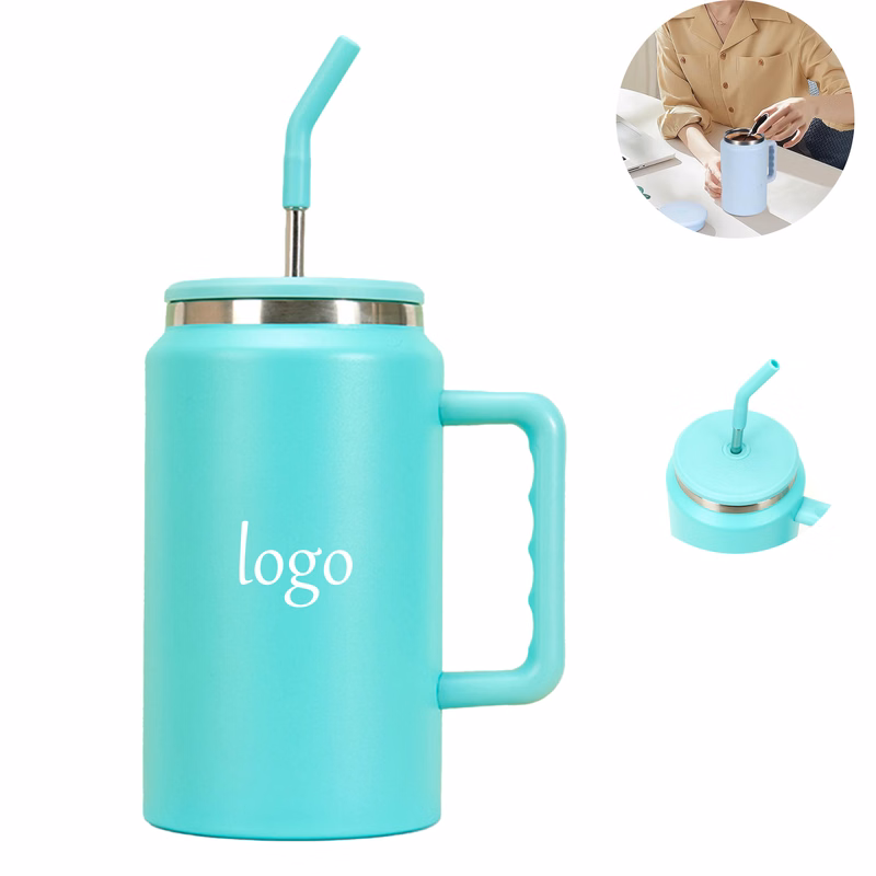 50oz Stainless Steel Cup with Handle