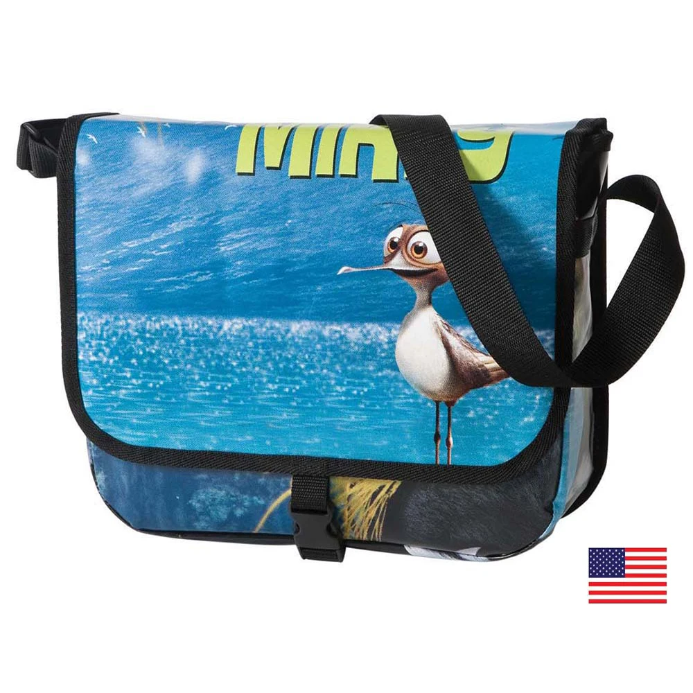 Grinder Recycled Banner Messenger Bag 1